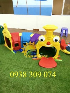 Hang chui đa sắc màu cho bé mầm non