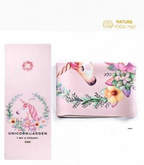 Thảm Yoga Hatha Du Lịch bề Mặt Họa Tiết 1.5mm