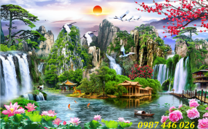 Tranh gạch 3d, gạch 3d, tranh gạch men trang trí