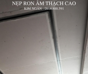 Nẹp U Khe Co Giãn Thạch Cao.