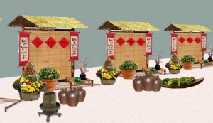 Trang trí cảnh tết, Trang trí tiểu cảnh tết Việt, Trang trí tết 2020