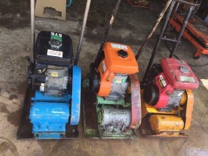 Máy Đầm Bàn Cũ Xăng Phục Vụ Xây Dựng