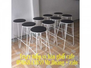 Ghế bar khung sắt mặt nệm giá xưởng - nội thất Nguyễn hoàng