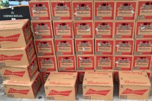 Bia Budweiser Nhôm 473ml, 24 chai