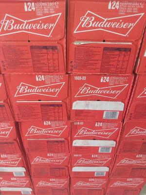 Bia Budweiser Nhập Khẩu Mỹ, 330ml, 24 chai