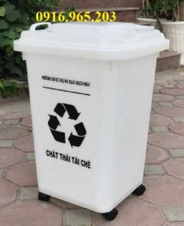 Thùng rác 60l màu vàng,thùng rác y tế 60l,thùng rác 60l đạp chân