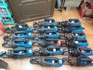 Cắt Sắt Thủy Lực Cũ Hàng Bãi Xây Dựng