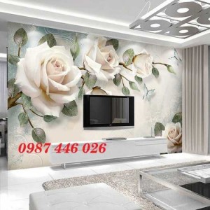 Gạch tranh hoa hồng 3d HP692