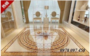Gạch thảm phòng khách- thảm 3D