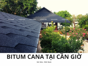 Ngói Bitum Cana - Ngói nhẹ cho nhà gỗ