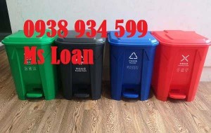 Thùng rác y tế đạp chân 30 lít, thùng rác y tế đạp chân 30 lít
