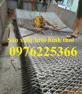 Lưới mắt cáo 3ly, lưới dập giãn 3ly, lưới quả trám, lưới hình thoi