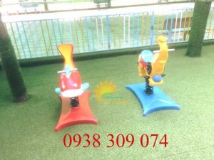 Thú nhún lò xo nhựa composite, thú nhún giá rẻ