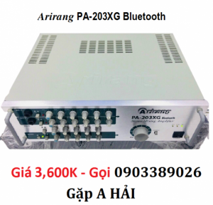 Amply Arirang PA-203XG Bluetooth sản phẩm trên cả tuyệt vời