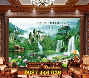 Tranh gạch men, tranh ốp tường HP73