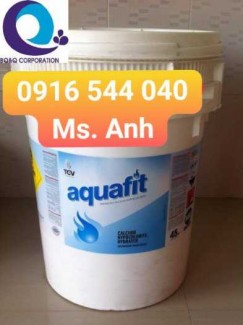 Nhập khẩu trực tiếp Chlorine Aquafit 70% thùng cao 45 Kg, sỉ giá tốt tại Sài Gòn