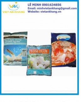 Túi đựng thủy hải sản, túi hút chân không, túi PA/PE