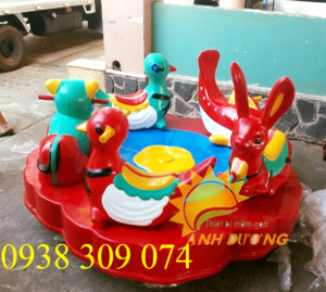 Đu quay trẻ em đa dạng mẫu và nhiều màu sắc