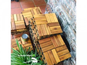 Vỉ gỗ lót sàn, làm thảm đi ấm chân