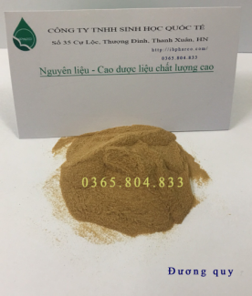 Cao khô đương quy chất lượng cao