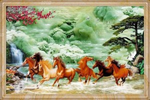 Tranh gạch mã đáo truy phong