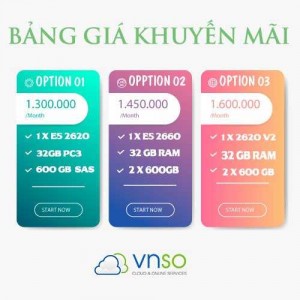 Bán trả góp server và hệ thống đặt tại IDC