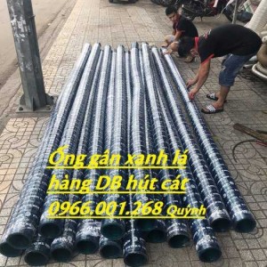 Ống gân nhựa xanh bơm hút cát phi 140,phi 150,phi 168,phi 200,phi 220,phi 250 giá rẻ