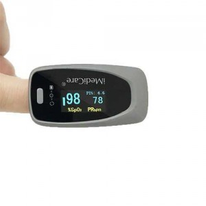 Máy đo nồng độ bão hòa oxy trong máu (SpO2) và nhịp tim iMediCare iOM-A8