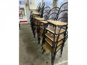 Ghế sắt cafe ngoài trời giá rẻ