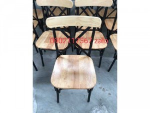 Ghế sắt cafe giá tại xưởng tphcm