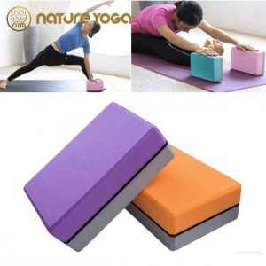 Gạch tập yoga EVA Độ Bền Cao 2 Lớp Cao Cấp
