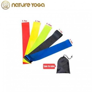 COMBO 5 DÂY CAO SU ĐÀN HỒI KHÁNG LỰC THỂ THAO DYNAMIC CHO NAM – NỮ Tặng Kèm Túi Đựng