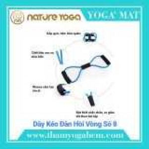 Dây Kéo Đàn Hồi Tập Thể Lực, Tập tay Đa Năng Vòng Số 8