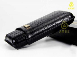 Bao đựng cigar kèm cắt Lafuli 3304L