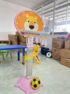 Chuyên bán trụ bóng rổ vận động cho trẻ em mầm non vui chơi, vận động