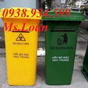 Thùng rác lây nhiễm 240l