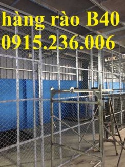 Hàng rào ngăn kho khổ 1m, 1,2m, 1,5m, 2m... làm theo yêu cầu