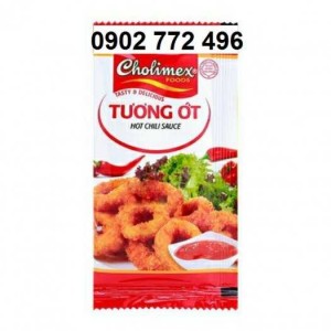 400 gói tương ớt tương cà cholimex gói nhỏ 10gr siêu rẻ