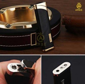 Bật lửa bọc da sang trọng Honest BCZ311