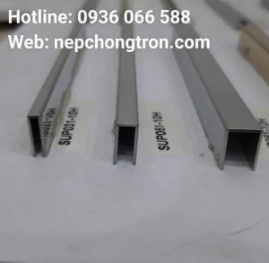 Nẹp U5mm Inox 304, nẹp trang trí U inox 304, dùng đi chỉ tường, nối khe hở, tạo điểm nhấn
