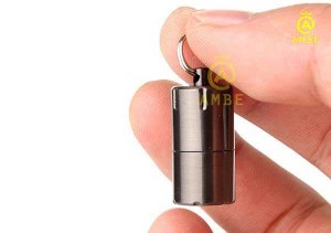 Bật lửa xăng đá mini móc khóa Dolphin HY618