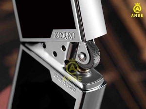 Bật lửa 2 mộc đáy chất lượng Zorro Z6007