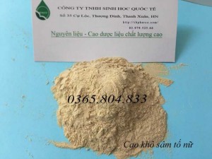 Cao khô sâm tố nữ Pueraria mirifica