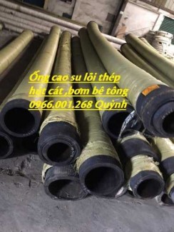 Chuyên phân phối ống cao su lõi thép các loại Việt Nam ,Trung Quốc D100,D125,D150,D200,D250,D300 giá rẻ