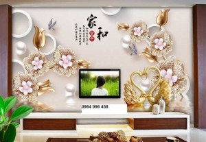 TRANH GẠCH MEN 3D DÁN TƯỜNG SỨ NGỌC - AKK8