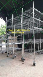 Xe đẩy Inox SMT