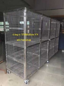 Xe đẩy Inox SMT