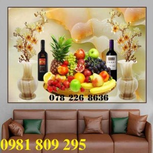 Gạch tranh phòng thờ - tranh gạch men 3d ốp tường