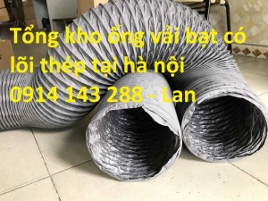 Ống gió mềm vải Tarpaulin D300*1P chất lượng cao giá rẻ