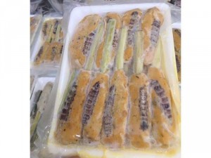 Nem lụi tôm tít quấn sả